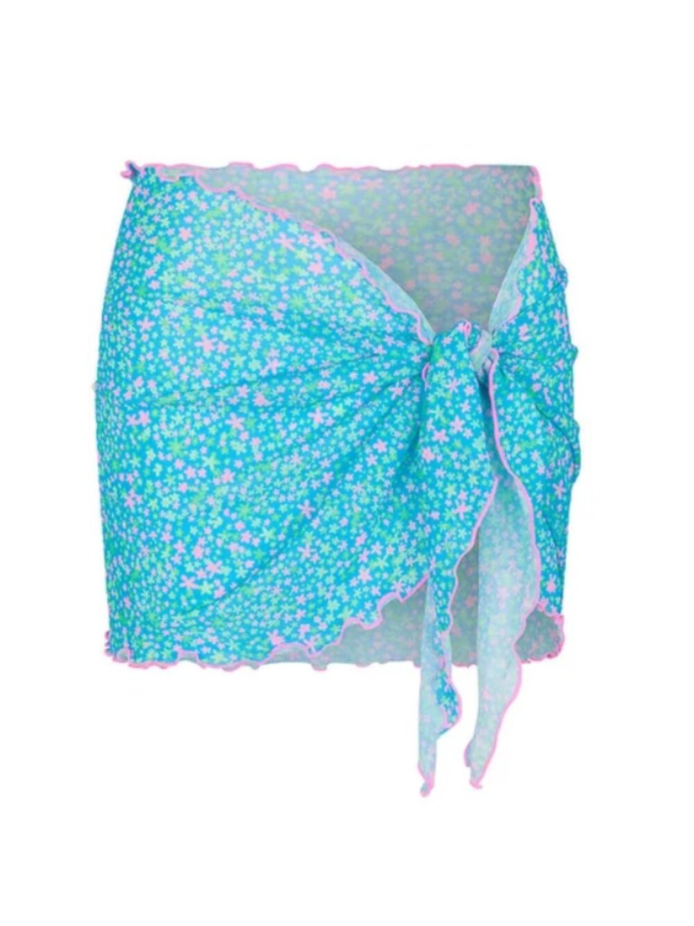 NWT Kulani Kinis Mini Mesh Sarong - Ocean Kisses - Size Medium